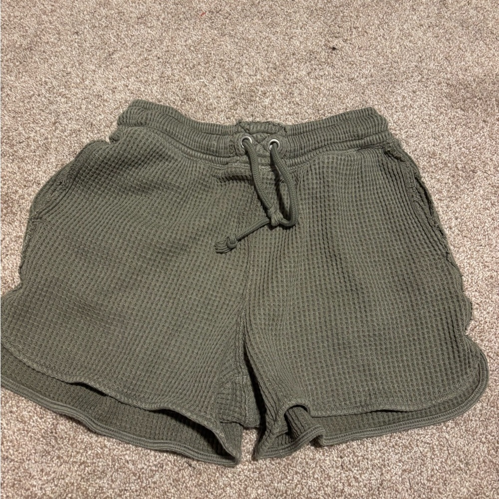 Women’s aerie waffle fleece shorts